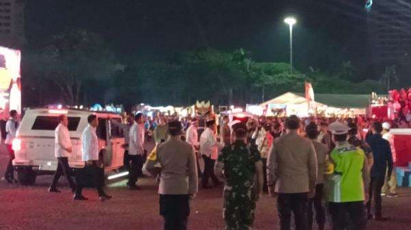 Prabowo Tiba di Monas, Siap Lepas Karnaval HUT Ke-80 RI