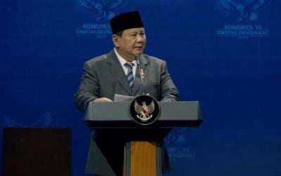 Prabowo Ucapkan Belasungkawa Atas Meninggalnya Bendum Partai Demokrat