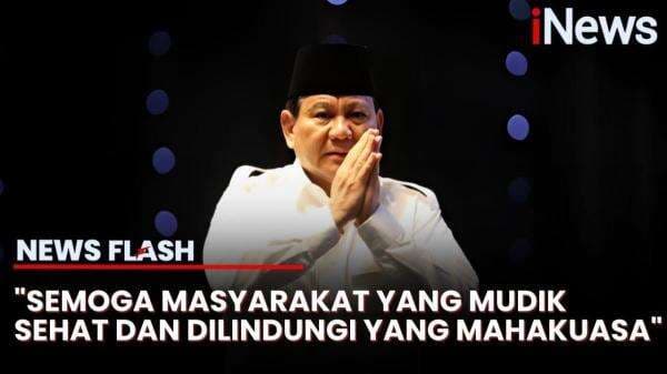 Presiden Prabowo Doakan Pemudik Sehat Selamat dalam Lindungan Tuhan Sampai Tujuan