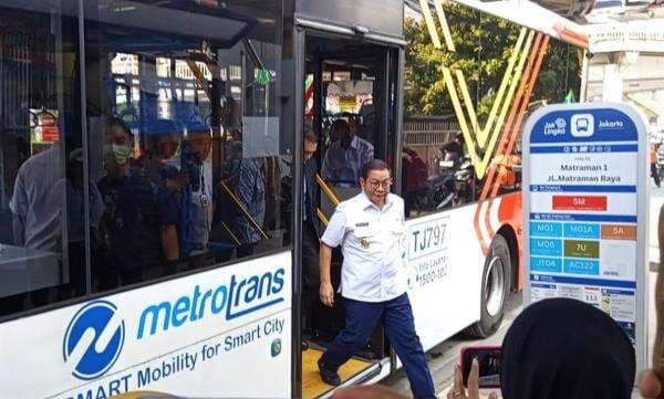 Jajal Kerja Naik Transportasi Umum, Pramono: Menyenangkan