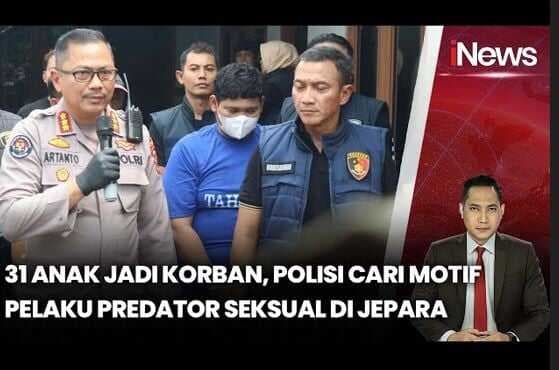 Polisi Dalami Motif Tersangka Predator Seks 31 Anak di Jepara