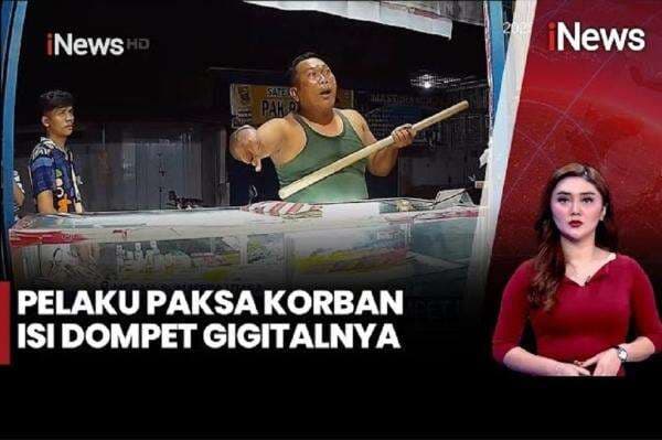 Tampang Preman Aniaya Pegawai Konter di Medan, Memalak Modus Minta Top Up Gratis