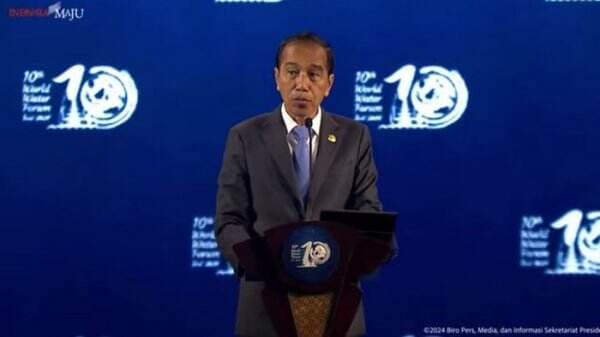  Presiden Jokowi Resmi Buka KTT WWF di Bali   