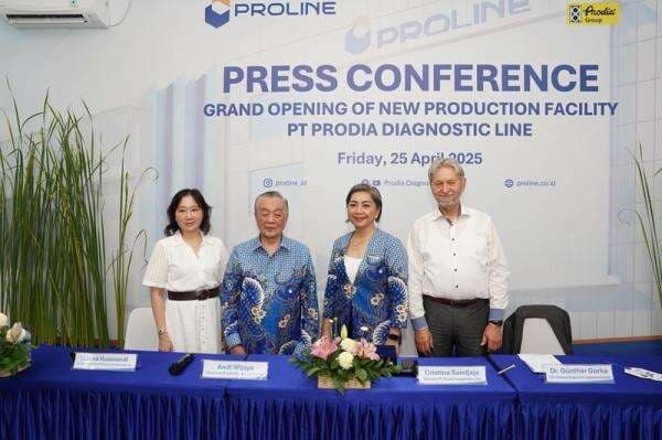 Pabrik Baru Proline Beroperasi, Genjot Produksi Alkes Prodia (PRDA) 4 Kali Lipat 