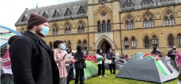Protes Perang Gaza Berakhir Kacau, Universitas Oxford Perketat Kemanan
