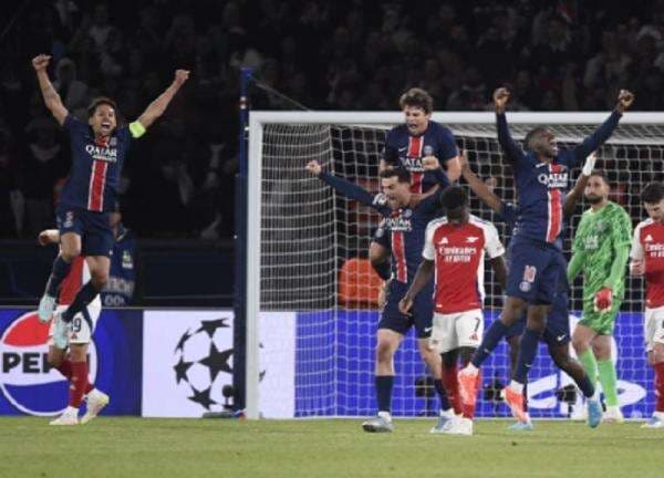Hasil PSG Vs Arsenal: Les Parisiens Vs Inter Milan di Final Liga Champions