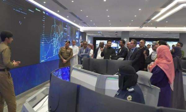 Delegasi Media Internasional Kunjungi Pusat Komando Haji di Tanah Suci