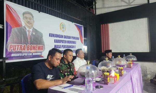Turun ke Dapil, Legislator Partai Perindo Pastikan Proyek Infrastruktur di Morowali Berjalan Lancar