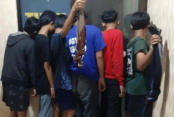 Diduga Perang Sarung, Kawanan Remaja di Bekasi Ditangkap Polisi
