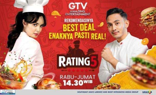Cuma Rating 5 GTV yang Berani Kasih Rekomendasi Kuliner Chef Approved!