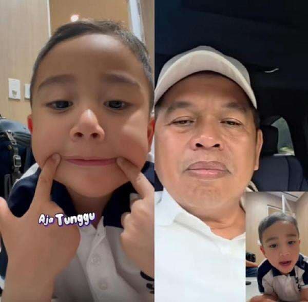 Rayyanza Ajak Kang Dedi Mulyadi Ngopi di Rumahnya, Netizen: Lucu Banget
