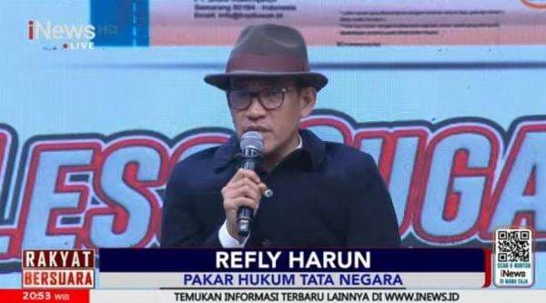 Refly Harun Yakin Pertemuan Prabowo-Megawati Ada Take and Give