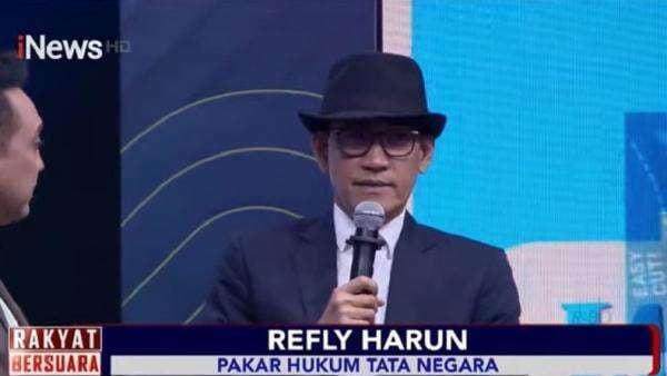 Refly Harun Bongkar Data soal Ijazah Jokowi: Sentimen Negatifnya Tinggi!