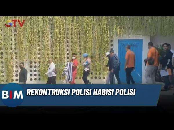 Rekonstruksi 88 Adegan Pembunuhan Brigadir Nurhadi di Lombok