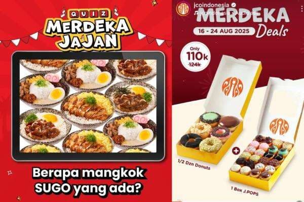 18 Restoran Promo Kemerdekaan 2025: Diskon Spesial HUT RI ke-80
