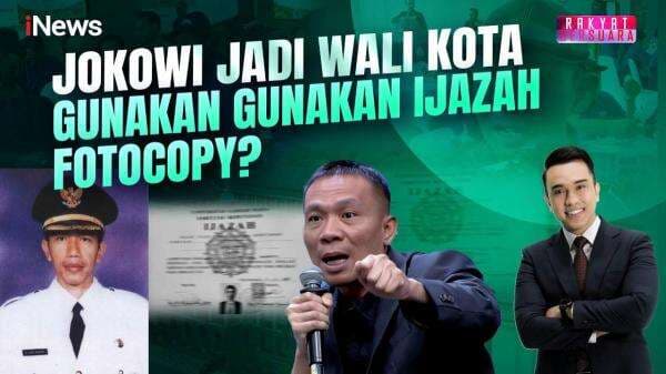 Rismon Sebut Tak Ada Verifikasi Ijazah Jokowi antara KPU Solo dan UGM
