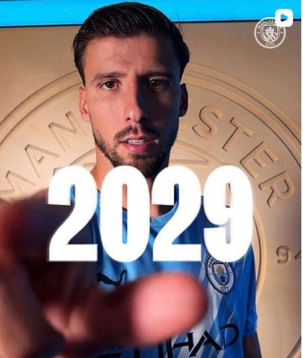 Jelang Manchester City vs Tottenham Hotspur, The Citizens Resmi Perpanjang Kontrak Ruben Dias