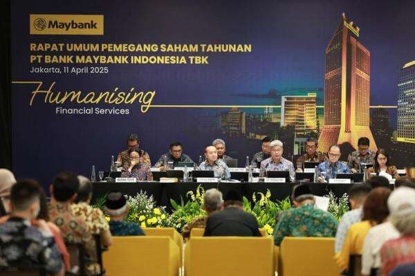 RUPST Maybank Indonesia, Dato Khairussaleh Ramli Kembali Jadi Presiden Komisaris