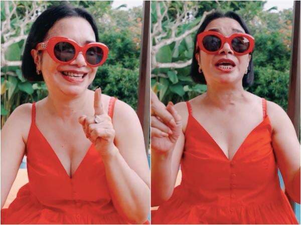 Momen Ruth Sahanaya Ikut Tren <i>Nyanyi</i> Garam dan Madu, Netizen: Lagunya Naik Kelas