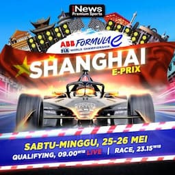 Saksikan Formula E-Prix Shanghai, 25-26 Mei 2024: Eksklusif di iNews!