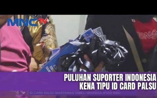 Suporter Timnas Indonesia Kena Tipu