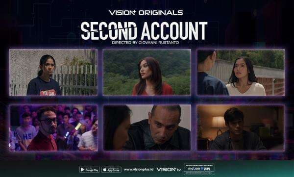 5 Artis Top Pemeran Series <i>Second Account</i> di Vision+