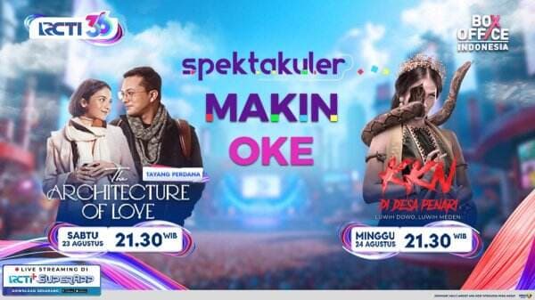 Box Office Indonesia Spesial HUT RCTI 36: 2 Film Spektakuler, Romansa dan Horor dalam 1 Perayaan
