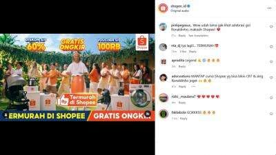 Curi Perhatian! Ronaldinho Muncul Kembali di Iklan Shopee Terbaru