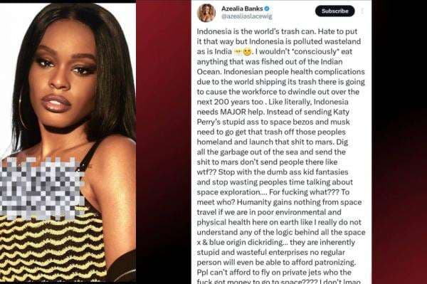 Siapa Azealia Banks? Rapper Asal Amrik yang Sebut Indonesia Tempat Sampah Dunia