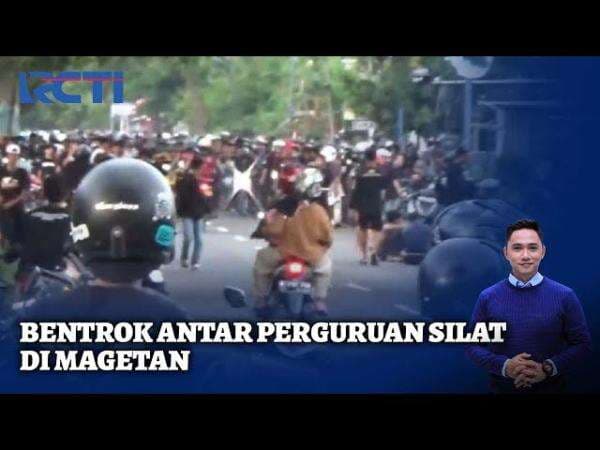 Bentrok Dua Perguruan Silat Bikin Warga di Magetan Ketakutan