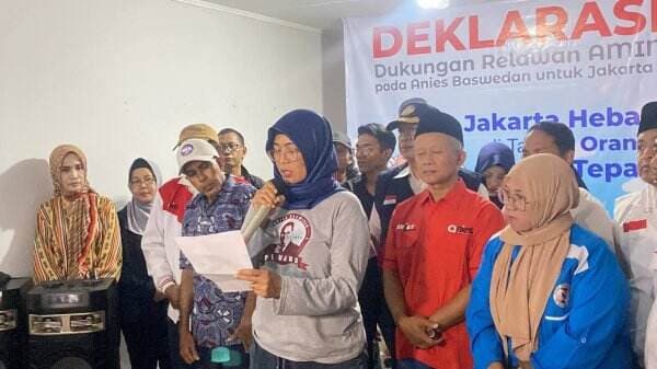 Simpul Relawan Deklarasi Dukung Anies Baswedan Maju Pilgub Jakarta 2024