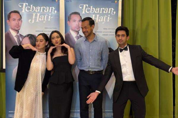 Tayang Perdana, Pemain Tebaran Hati Gelar Syukuran