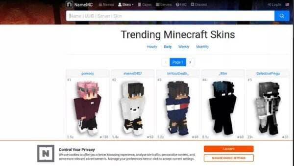 Link dan Cara Download Minecraft YouTuber Skins