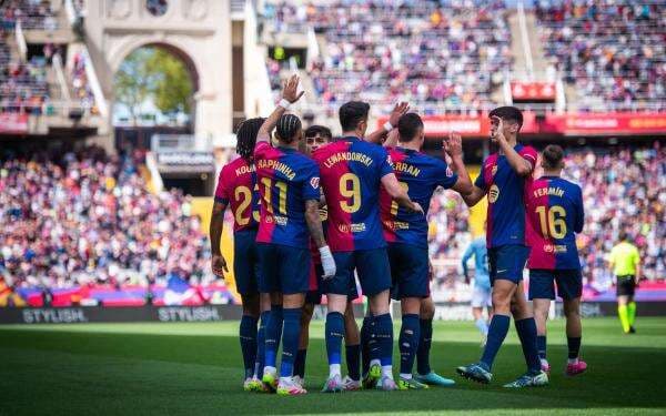 Link Live Streaming Barcelona vs Mallorca di La Liga 2024-2025 di Vision+, Klik di Sini!
