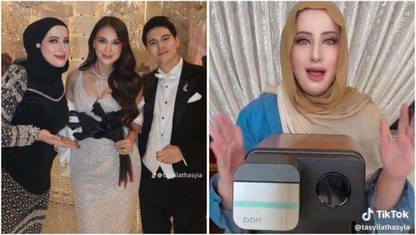 Heboh Souvenir Resepsi Luna-Maxime, Mesin Kopi Harganya Fantastis!