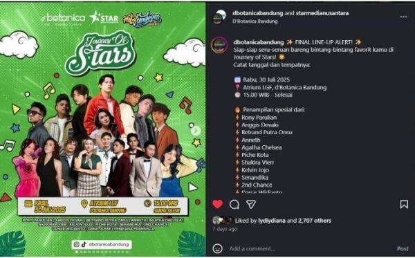 Star Media Nusantara Kembali Menyapa Warga Bandung Lewat Showcase &lsquo;Journey Of Stars Volume 21&rsquo;