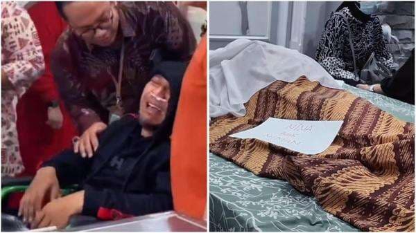 Kondisi Terkini Suami Mpok Alpa, Berduka Hebat hingga Pakai Selang Oksigen