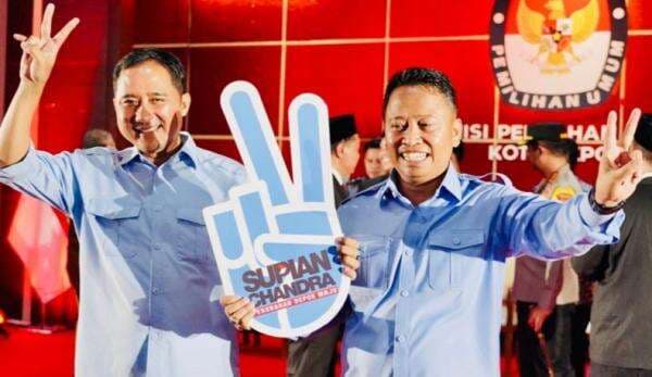 Hasil Quick Count Pilkada Depok 2024: Supian-Chandra Raih 53,19 Suara, Imam-Ririn 46,81