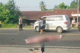 Tabrak Toyota Rush, Pelajar SMAN 2 Pandeglang Tewas di Jalan Raya Rangkasbitung-Pandeglang