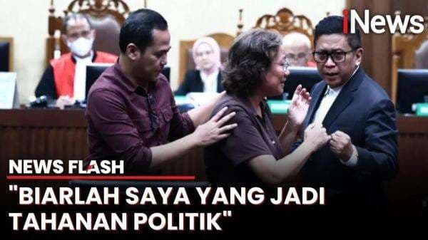 Menggebu-gebu! Sekjen PDIP Hasto: Saya Rela Ditahan, Asal Tio Bisa Berobat