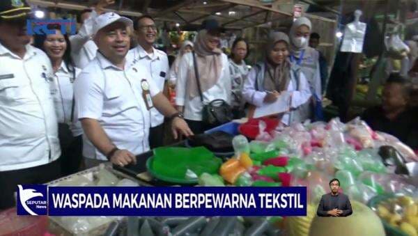 Waspada! Pewarna Tekstil Ditemukan dalam Takjil di Cilegon