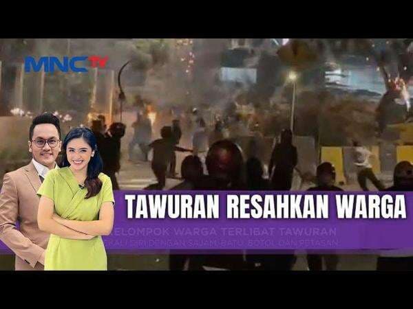 Tawuran Berdarah dengan Senjata Tajam di Menteng