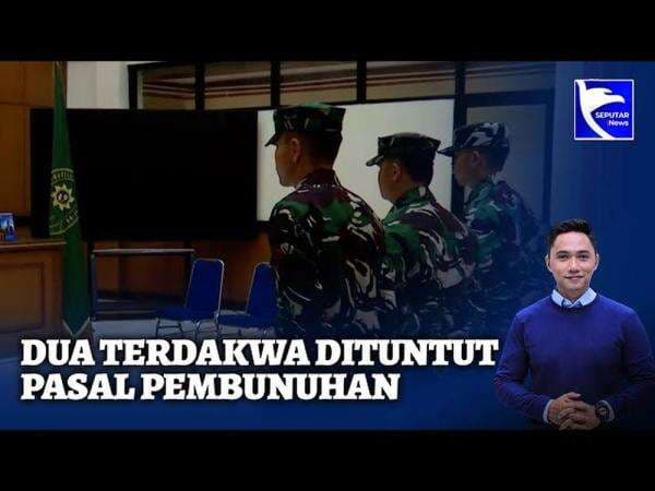 Tiga Anggota TNI Jalani Sidang Tuntutan Kasus Penembakan Bos Rental di Rest Area Tol