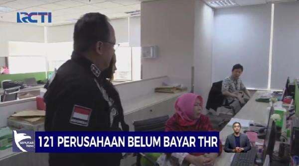 121 Perusahaan Belum Bayar THR, Disnaker DKI Jakarta Gelar Sidak