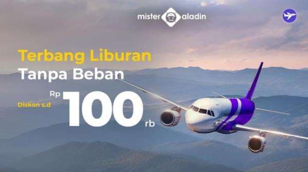 Liburan Impian dengan Tiket Pesawat Terjangkau, Cek di Sini Ada Diskon hingga Rp100.000!