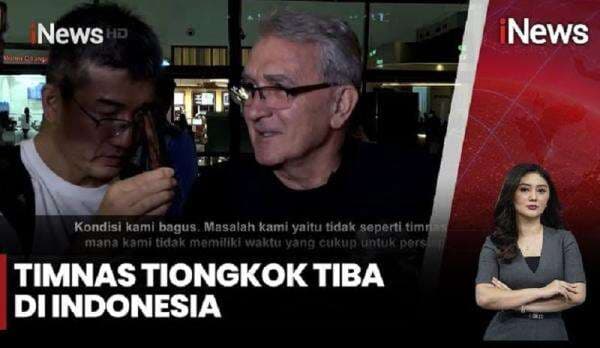 Timnas China Tiba di Indonesia, Bawa 3 Pemain Naturalisasi