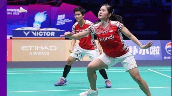 Hasil Semifinal Piala Sudirman 2025: Fadia/Tiwi Kalah, Korea Selatan Bungkam Indonesia 3-2