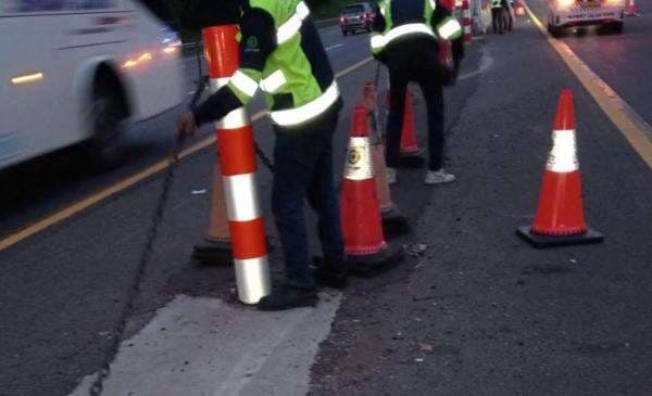 Lalin Tol Arah Cikampek Lancar, Contraflow Km 55-70 Arah Dihentikan