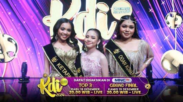 Top 3 Siap Bersaing Menjadi Juara di Grand Final KDI 2024