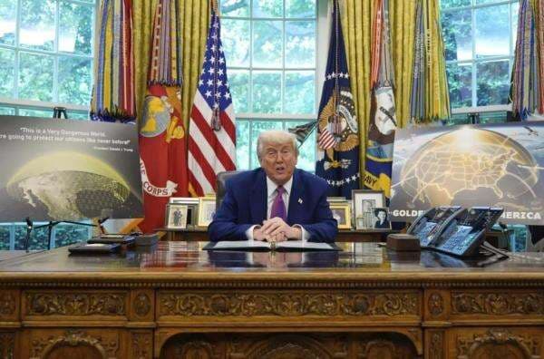 Trump Bikin Sistem Pertahanan Luar Angkasa Golden Dome, Korut Peringatkan Perang Nuklir Trump Bikin Sistem Pertahanan Luar Angkasa Golden Dome, Korut Peringatkan Perang Nuklir